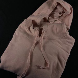 American Eagle cropped pink sweatshirt